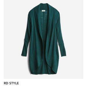 RD Style teal cardigan size large